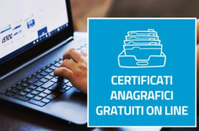 Da oggi, 15 novembre, certificati anagrafici con Spid, mediante l'anagrafe on line
